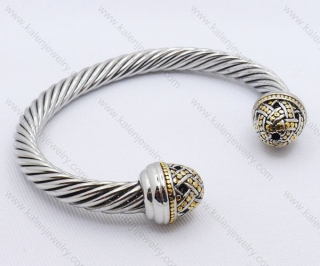 Wholesale stainless steel Branded Bangles - KJB130030