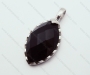 Silver Plated Stainless Steel Casting Zircon Pendants - KJP070027