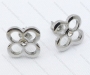 Stainless Steel Flower Earrings For Girl