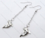 Wholesale Stainless Steel Dolphin Earrings For Girl