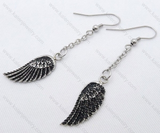 Stainless Steel Wings Earrings For Women