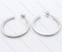 Wholesale Stainless Steel Line Earrings - KJE050528
