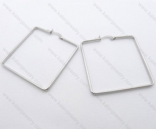 Wholesale Stainless Steel Line Earrings - KJE050654
