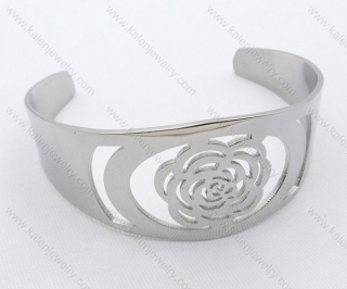 Wholesale Stainless Steel Stamping Bangles - KJB050076