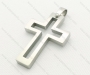 (No Stock) Stainless Steel Cross Pendants - KJP120059