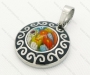 Stainless Steel Casting Coral Pendants - KJP120013