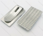 Stainless Steel Men's Brushed and Polished Money Clip - KJM120010