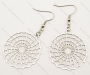 Stainless Steel Cutting Earrings - KJE140039