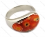 Stainless Steel Stone Rings - KJR010077