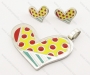 Steel Heart Jewelry Sets for sweet heart - KJS160015