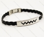 Stainless Steel Leather Bracelets - KJB060052