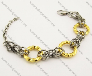 Stainless Steel Stamping Bracelets - KJB130109