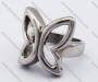 Stainless Steel Butterfly Ring - KJR280141