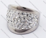 Stainless Steel Stone Rings - KJR280201