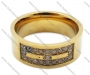 Stainless Steel Stone Rings - KJR200001