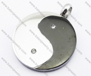 Stainless Steel Eight Trigram Pendants - KJP110027