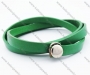 Stainless Steel Leather Bracelets - KJB050279