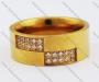 Stainless Steel Stone Rings - KJR280066