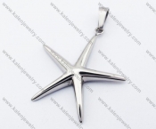 Stainless Steel Starfish Pendant - KJP330005