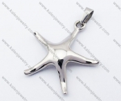 Stainless Steel Starfish Pendant - KJP330006