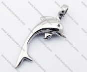 Stainless Steel Dolphin Pendant - KJP330008