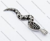 Stainless Steel Snake Pendant - KJP330022