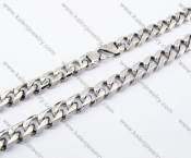 Stainless Steel Necklace - KJN100035