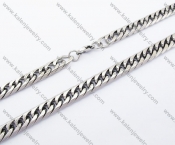 Stainless Steel Necklace - KJN100037