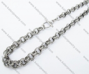 Stainless Steel Stamping Necklaces - KJN070029