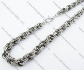 Stainless Steel Stamping Necklaces - KJN070031