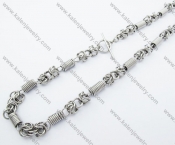 Stainless Steel Stamping Necklaces - KJN070033