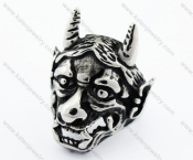 Stainless Steel Ghost Ring - KJR370057