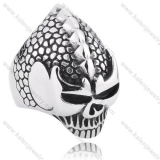 Stainless Steel Alien Ring - KJR350124