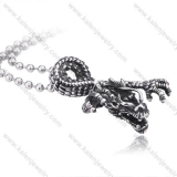 Stainless Steel Dragon Pendant - KJP350048
