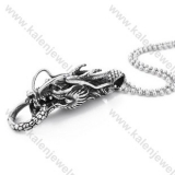Stainless Steel Dragon Pendant - KJP350062