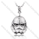 Stainless Steel Star Wars Storm Trooper Pendant - KJP350085