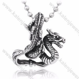 Stainless Steel Dragon Pendant - KJP350111