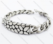 Stainless Steel Biker Bracelet - KJB370015