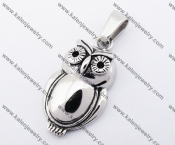 Stainless Steel Owl Pendant KJP170337