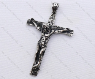 Stainless Steel Jesus Cross Pendant KJP170064