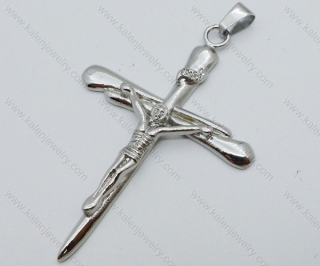 Stainless Steel Jesus Cross Pendant - KJP050563