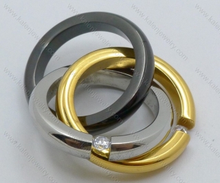 Stainless Steel Ring Pendant - KJP050374