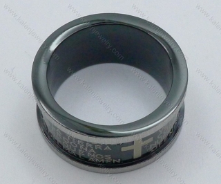 Black Ring Pendant - KJP050385