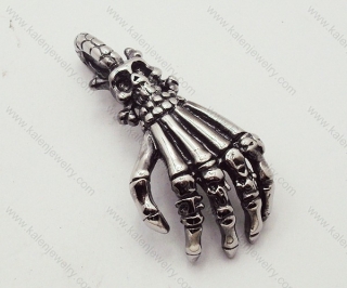 Skeleton Hand Biker Pendant - KJP090162
