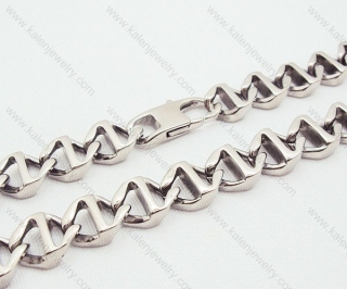 Stainless Steel Necklaces - KJN200006