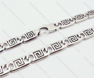 Stainless Steel Necklaces - KJN200018