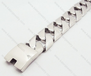 Big & Heavy 316L Stainless Steel Bracelet For Men - KJB200024