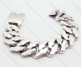 Big & Heavy 316L Stainless Steel Cross Bracelets For Men - KJB200025