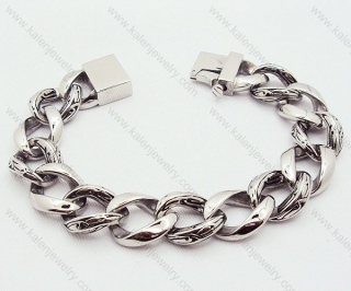 Stainless Steel Casting Big Bracelets for Man from Kalen Jewelry - KJB200030