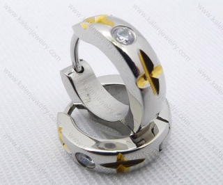 Wholesale Stainless Steel Classical Cutting Earrings
